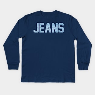 Jeans Kids Long Sleeve T-Shirt